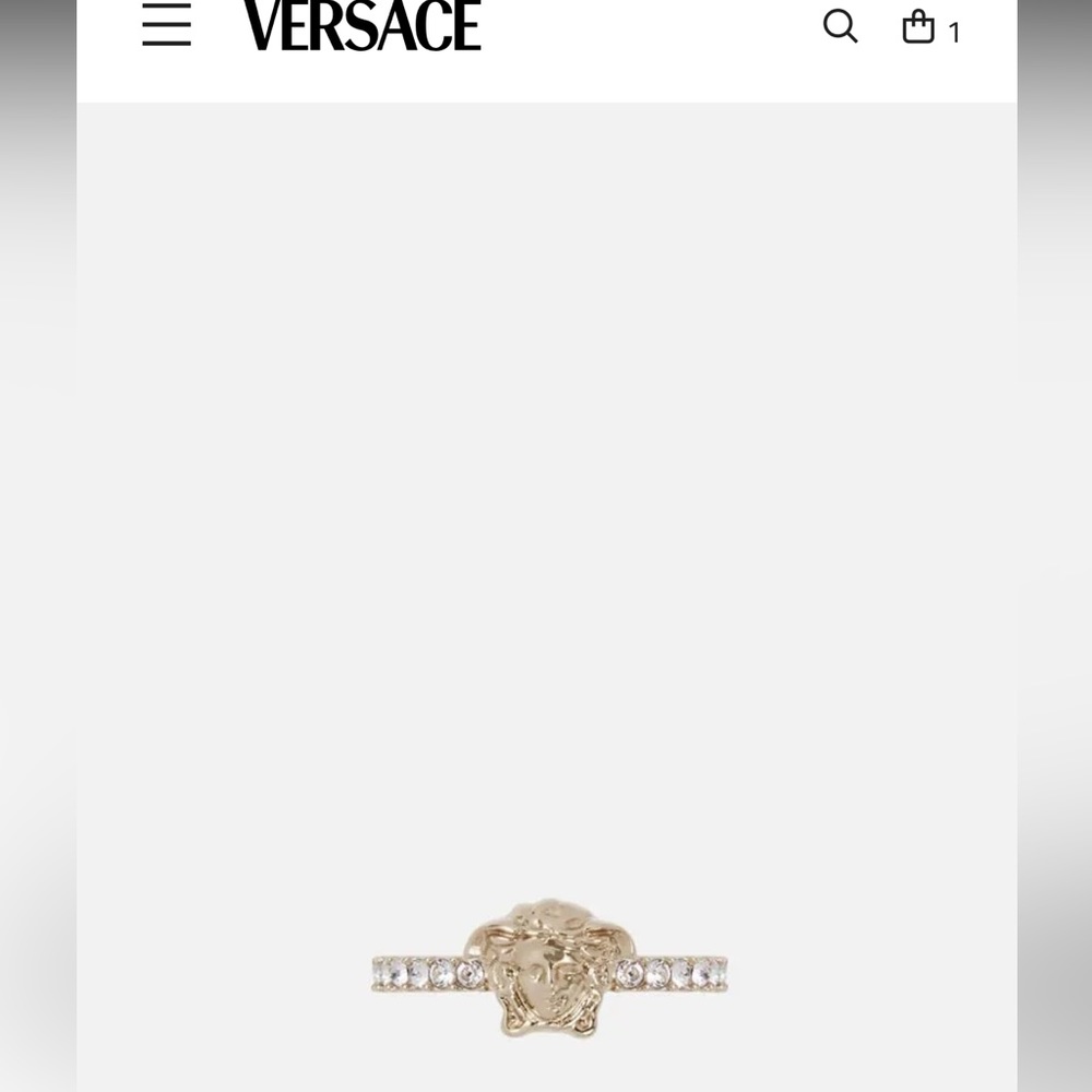 Versace Ring Sz IT 13 (6-6.5 USA)